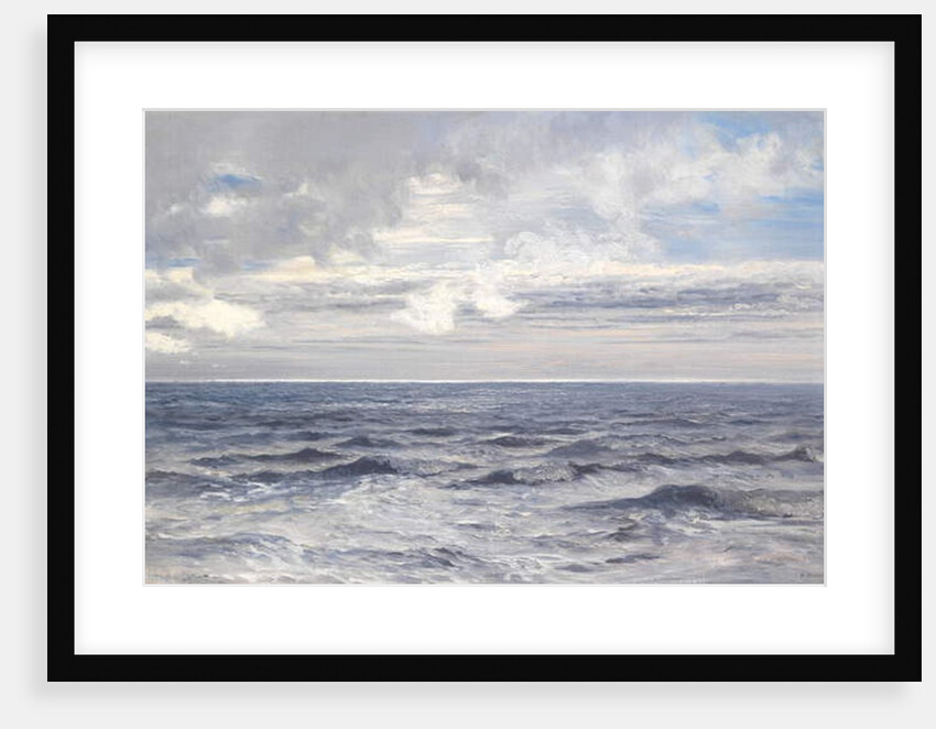 Silver Sea, 1869 by Henry Moore