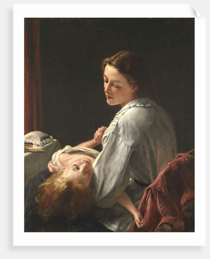 The Lesson, 1865 by Henry Nelson O'Neil