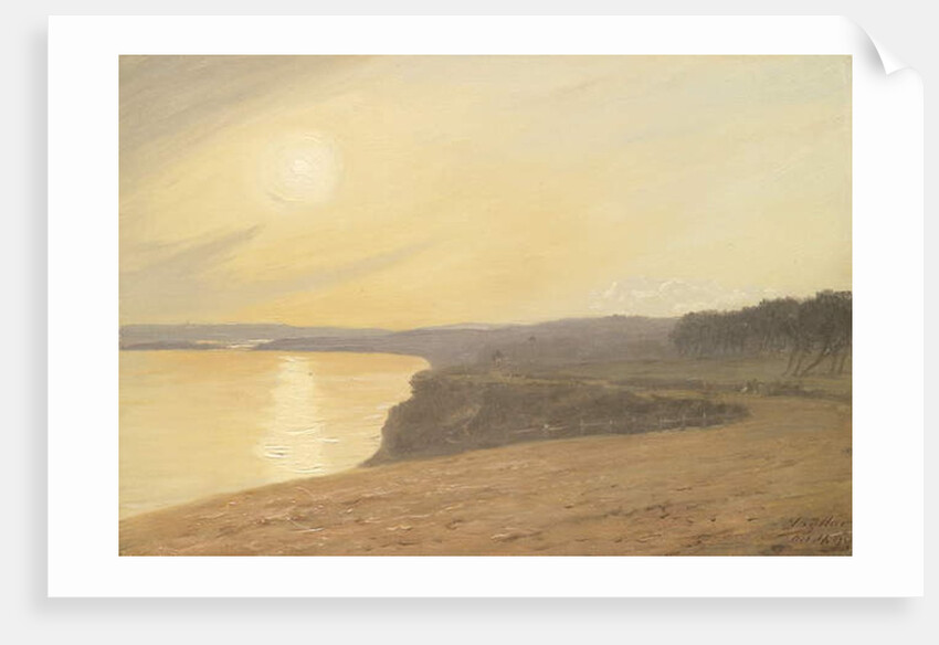 Sunset, near Bournemouth, 1899 by James Hayllar