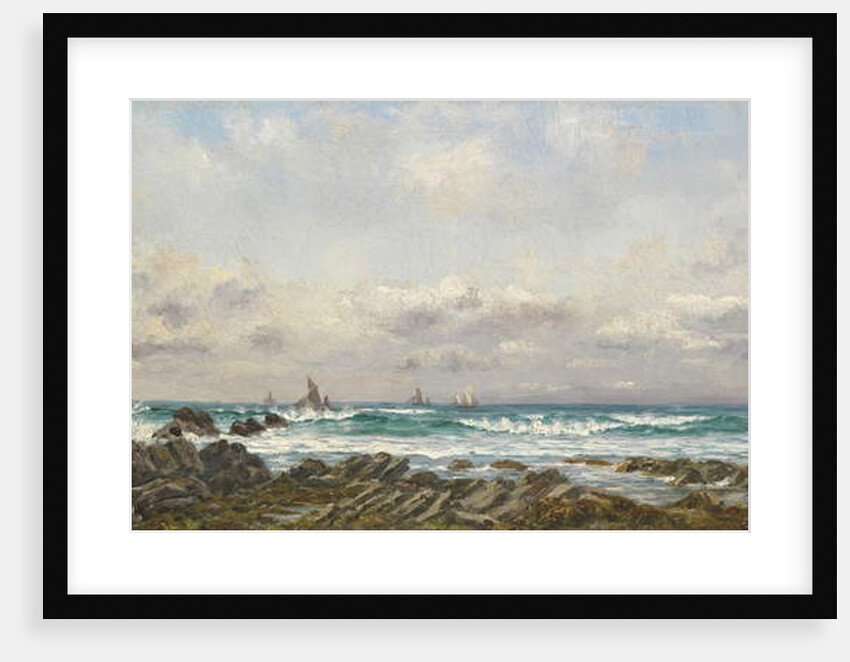 Boats at Sea, 1885 by William Lionel Wyllie