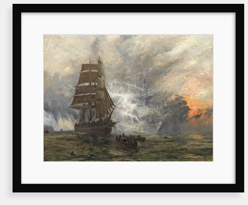 The Phantom Ship, c.1889 by William Lionel Wyllie