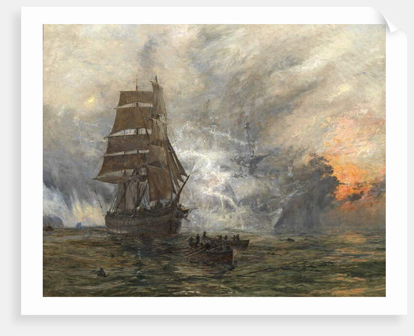 The Phantom Ship, c.1889 by William Lionel Wyllie