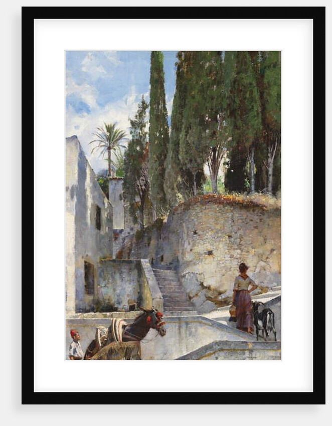 The Backstreets of Naples, 1891 by William Logsdail