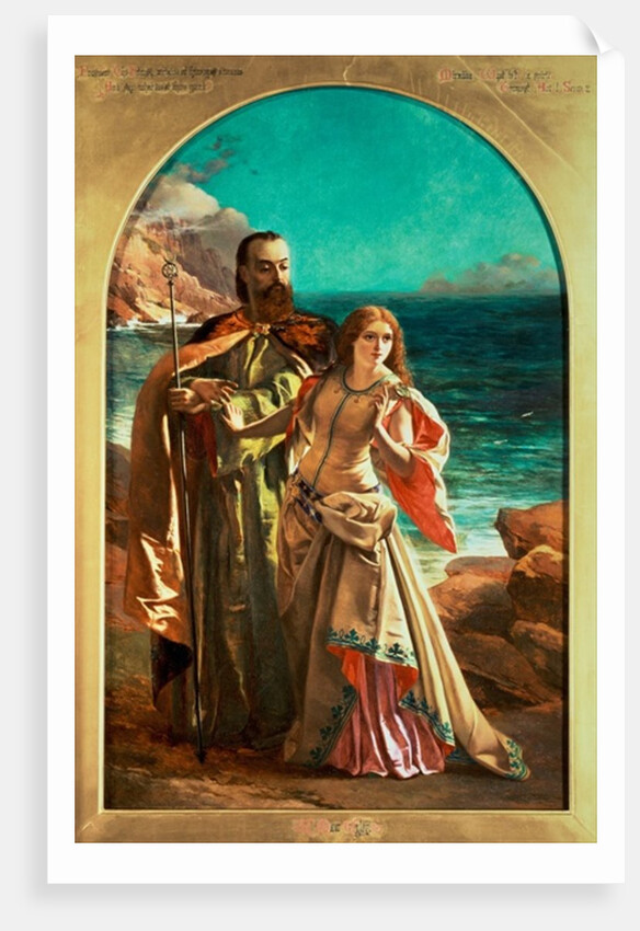 Prospero and Miranda, c.1850 by William Maw Egley