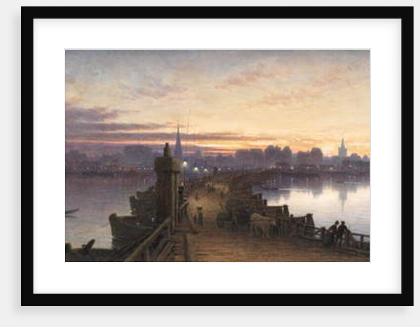 Cologne from the Bridge of Boats, 1890 by Waller Hugh Paton