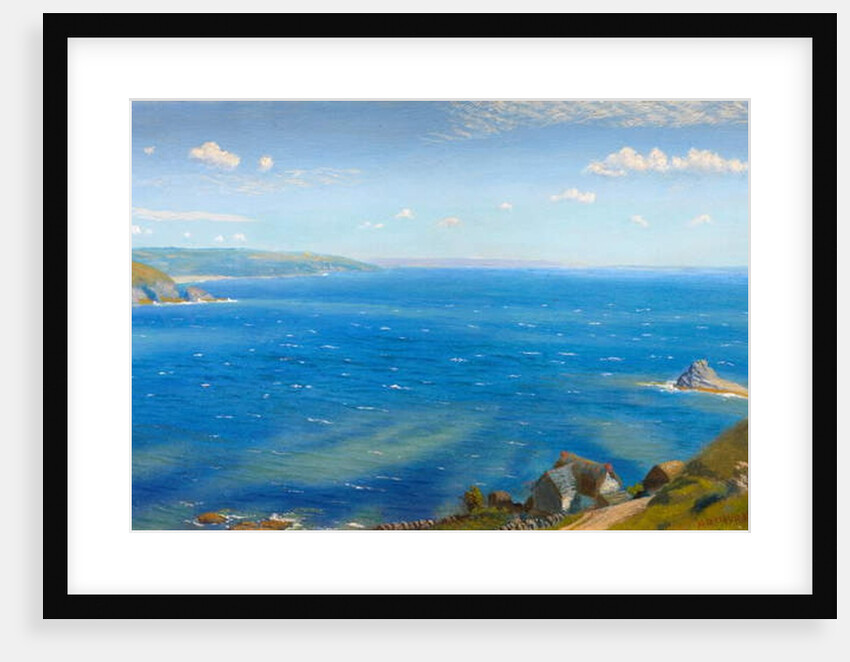 Study for Hannafore, West Looe by Arthur Hughes