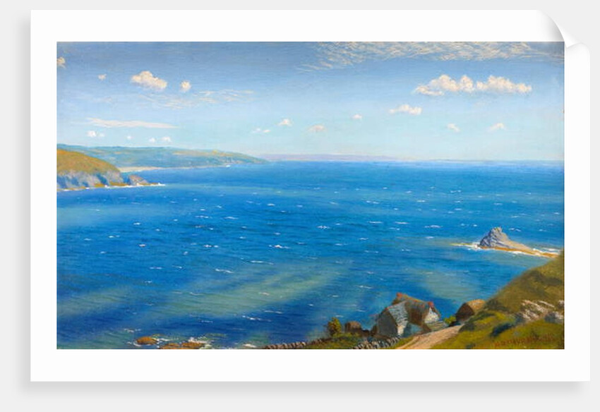 Study for Hannafore, West Looe by Arthur Hughes