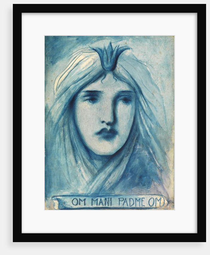 Om Mani Padma Om by Simeon Solomon