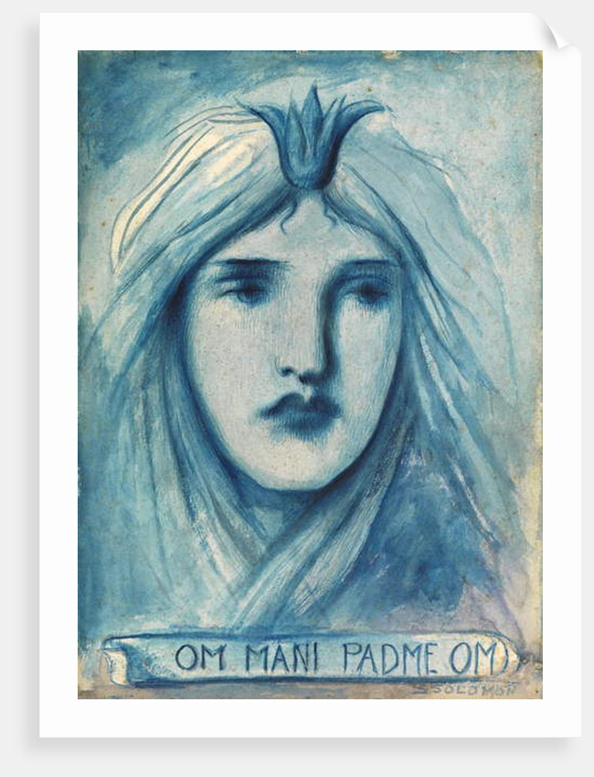 Om Mani Padma Om by Simeon Solomon