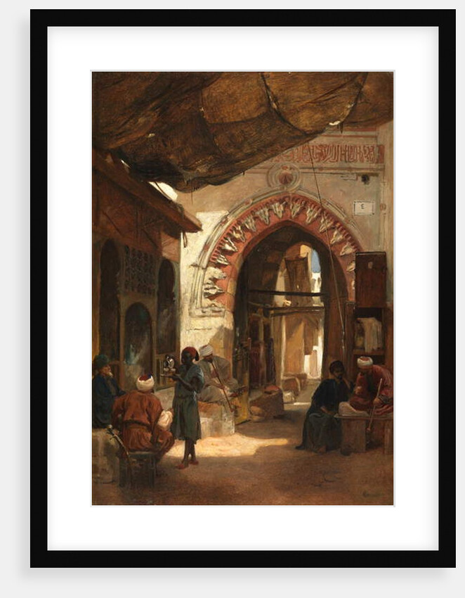 The Grand Bazaar, Cairo, 1869-70 by Frederick Goodall