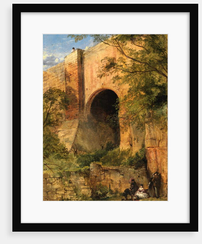 Roslyn Castle: Picnic by Thomas Creswick