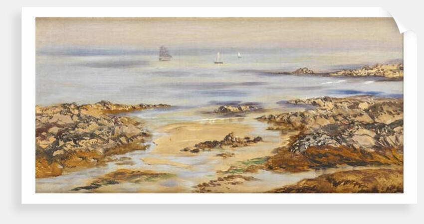 Lee Cove Sands, 1895 by John Brett