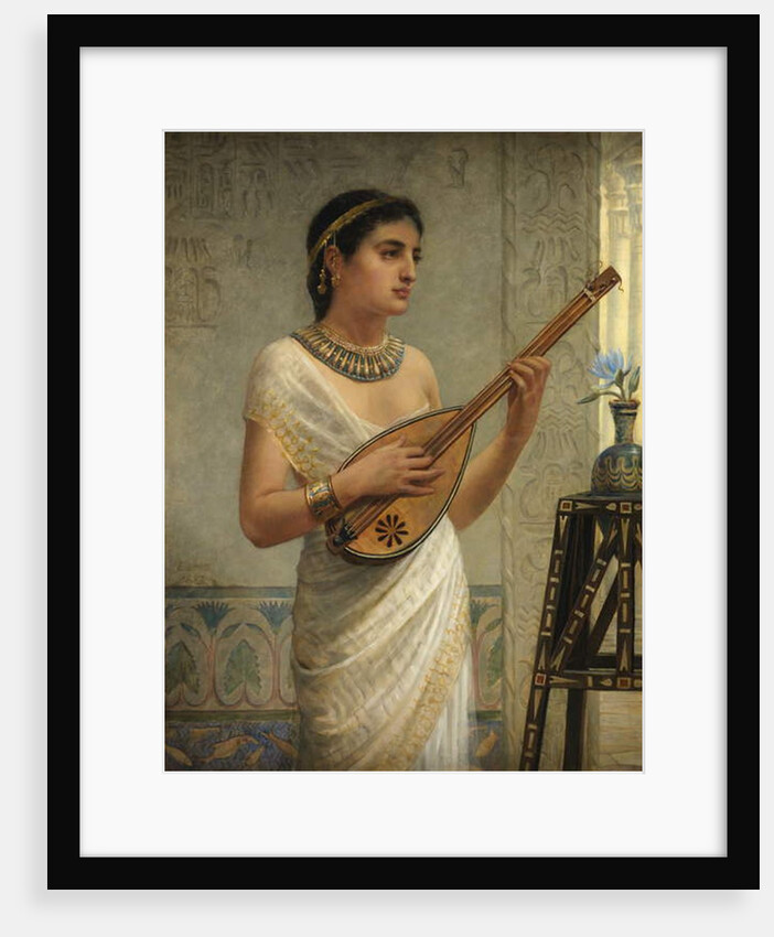 The Mandolin Player, 1886 by Edwin Longsden Long