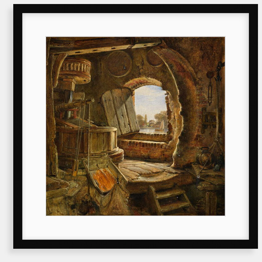 Rembrandt's Father's Mill, 1843 by Edward William Cooke