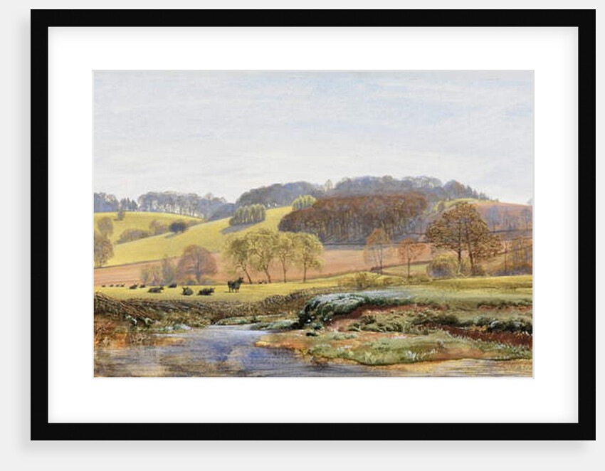 Springtime near Norbury, 1861 by John Brett