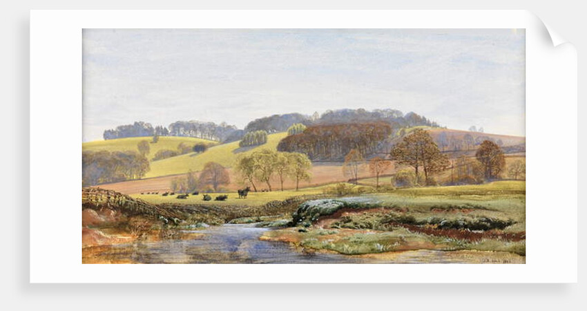 Springtime near Norbury, 1861 by John Brett
