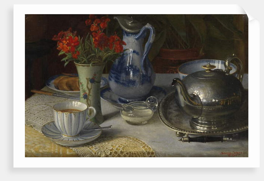 Tea Time, 1923 by W. Savage Cooper