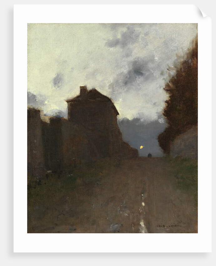 Montmartre at Dusk by Luigi Loir