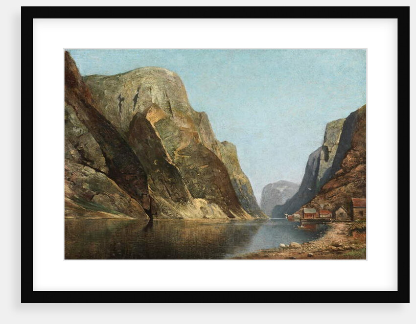 Sogne Fjord, Norway by Adelsteen Normann