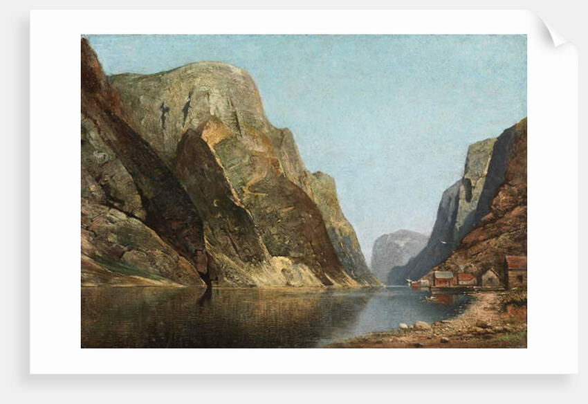 Sogne Fjord, Norway by Adelsteen Normann