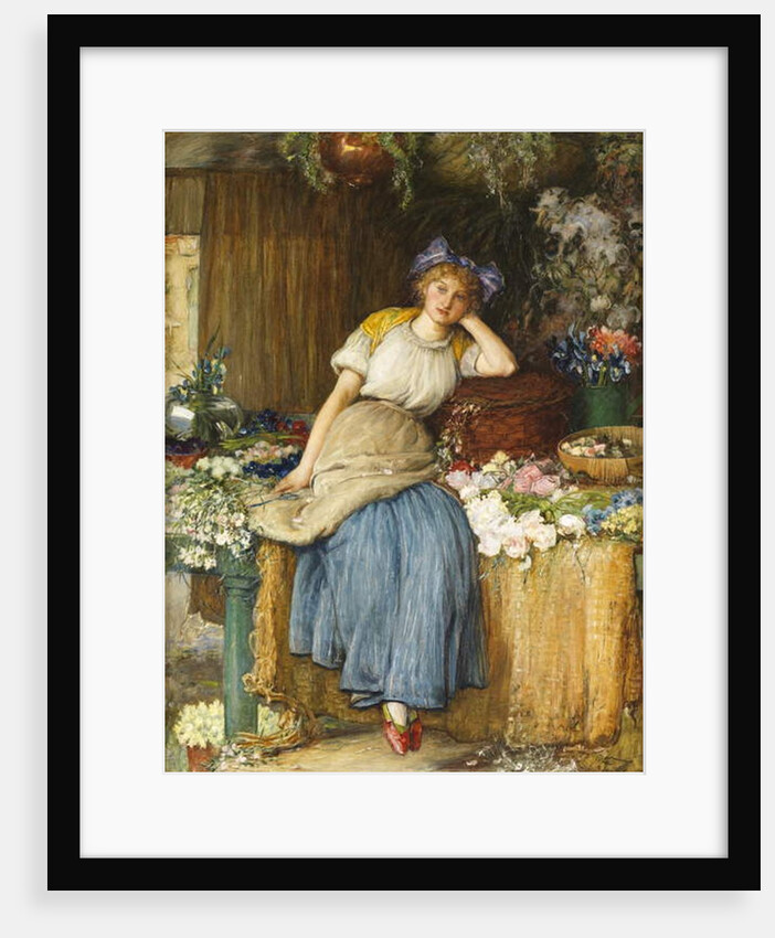 The Alsatian Flower Girl, 1900 by Robert Walker Macbeth