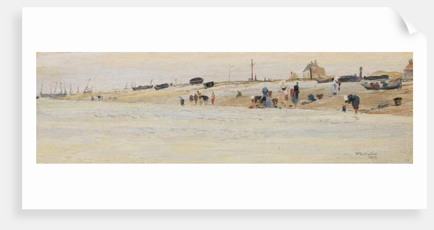 Washerwomen on a Beach, 1873 by William Lionel Wyllie