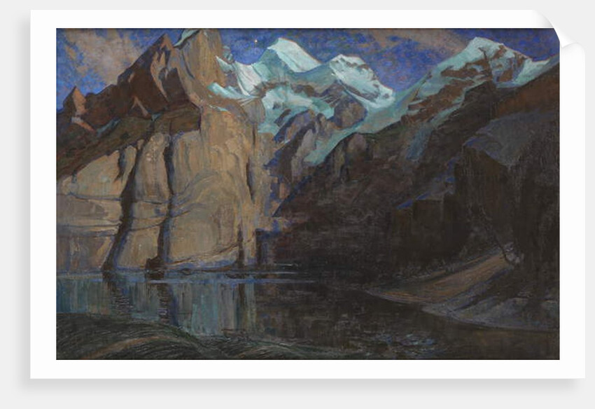 Nocturne des Alpes by Hilda Marion Hechle