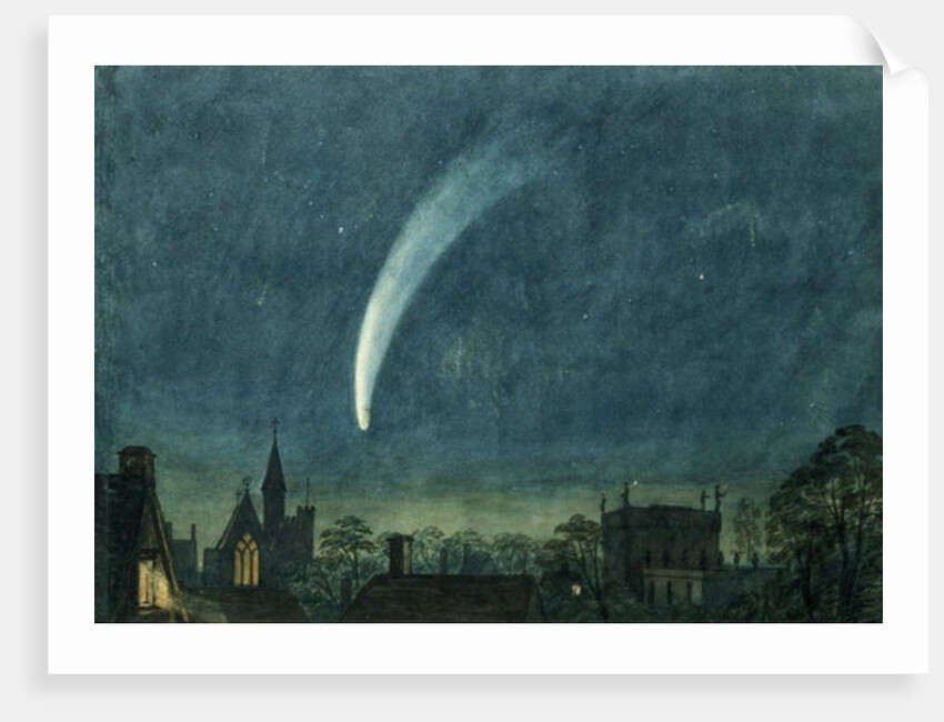 Donati's Comet over Balliol College by William of Oxford