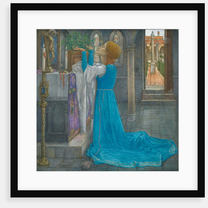 Isabella and the Pot of Basil by Edward Reginald Frampton