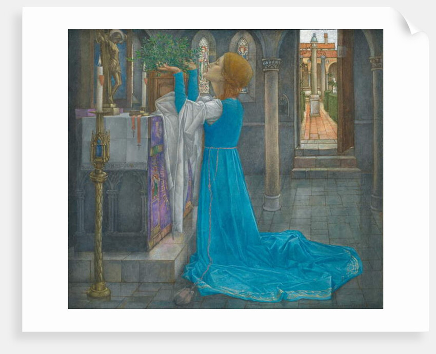 Isabella and the Pot of Basil by Edward Reginald Frampton