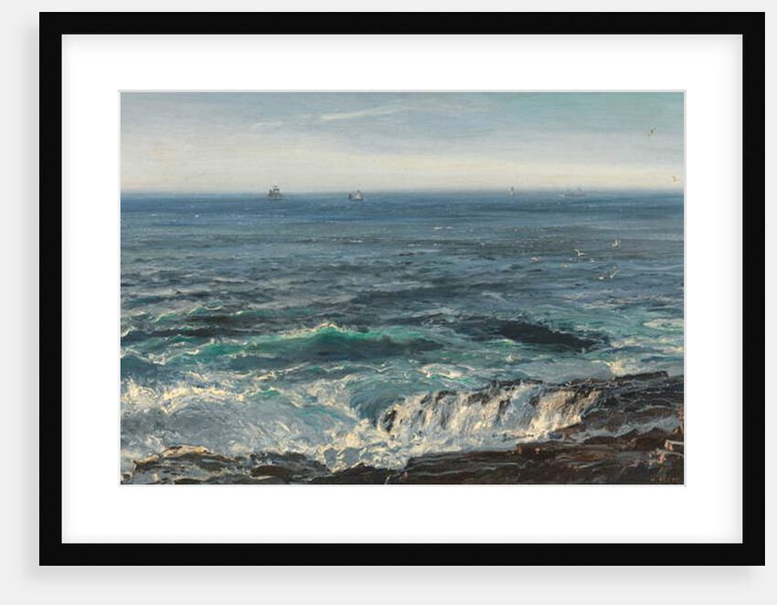 Seascape, 1877 by Henry Moore