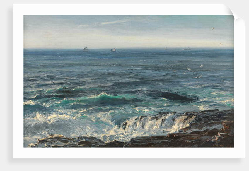 Seascape, 1877 by Henry Moore