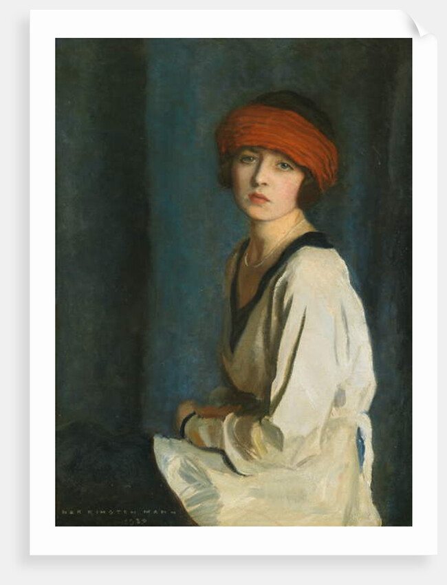The Red Hat, 1920 by Harrington Mann