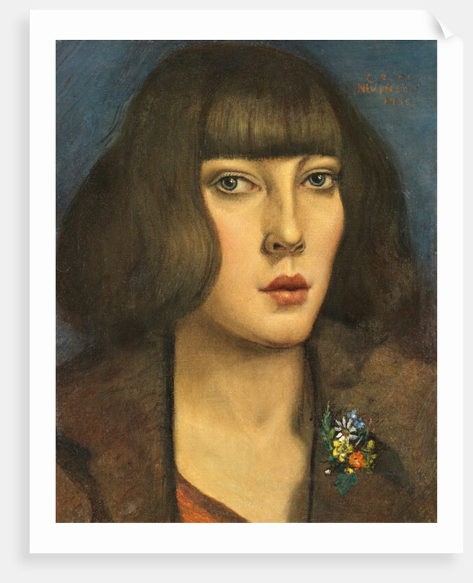 Zillah, of the Hambone, 1922 by Christopher Richard Wynne Nevinson