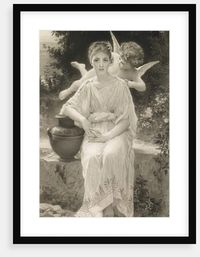 The First Whisper of Love, after Bouguereau by John Douglas Miller