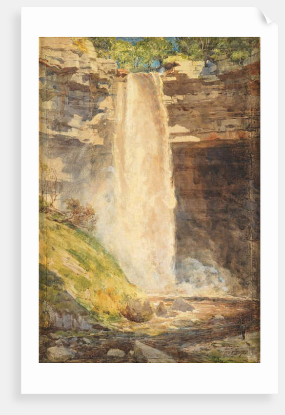 Hardraw Force, 1872 by Edward John Poynter