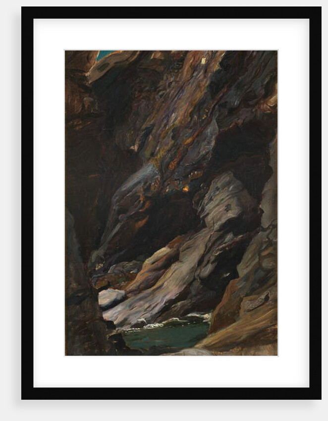 Rocks at Tintagel by William Blake Richmond