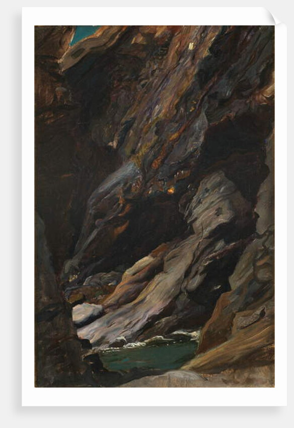 Rocks at Tintagel by William Blake Richmond