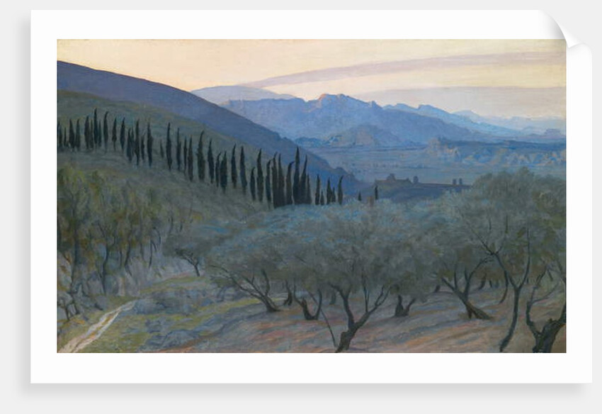 Sunrise, Umbria, 1914 by William Blake Richmond
