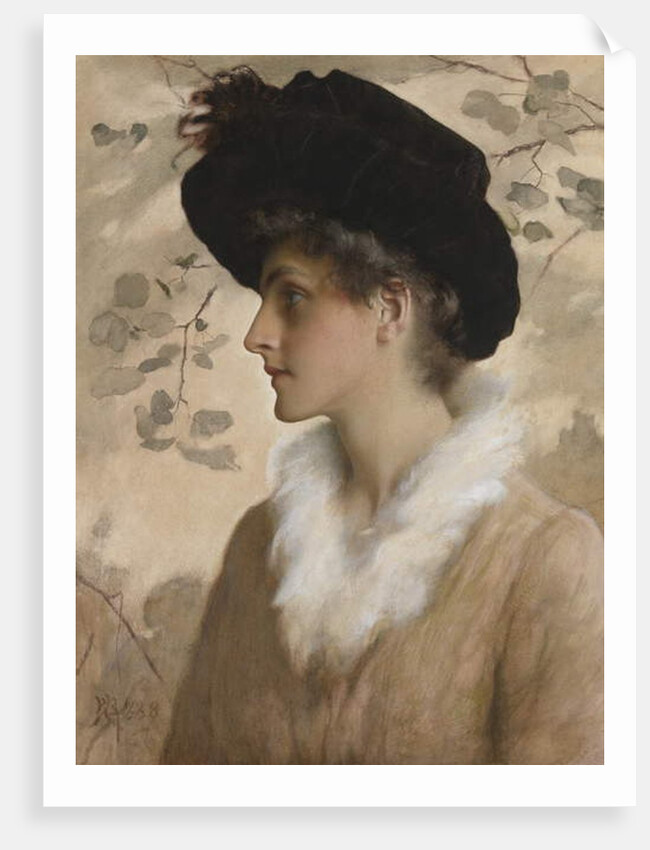 Portrait of a Lady, 1888 by George Henry Boughton