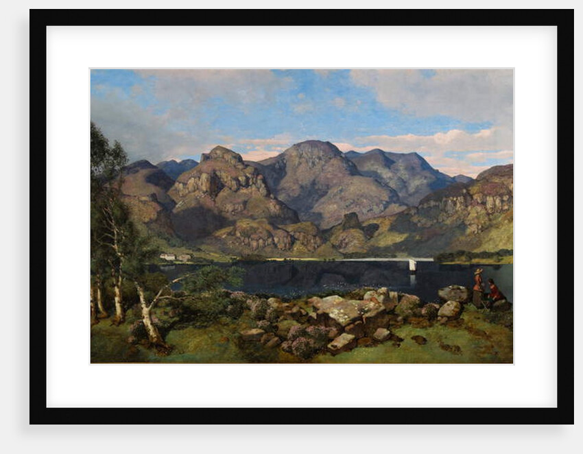 Derwentwater looking towards Borrowdale, 1855 by William James Blacklock