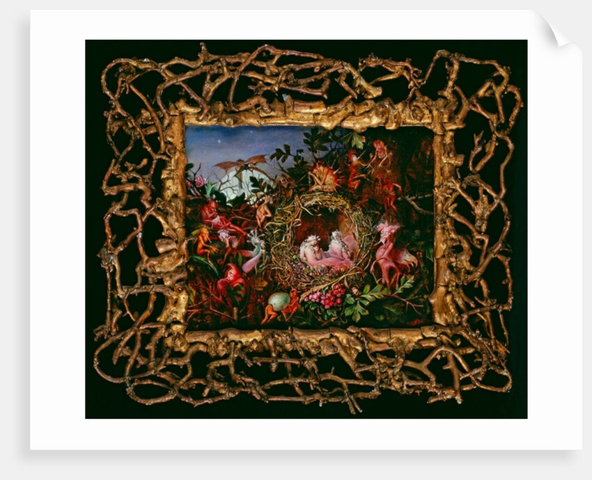 Fairies in a Bird's Nest by John Anster Fitzgerald