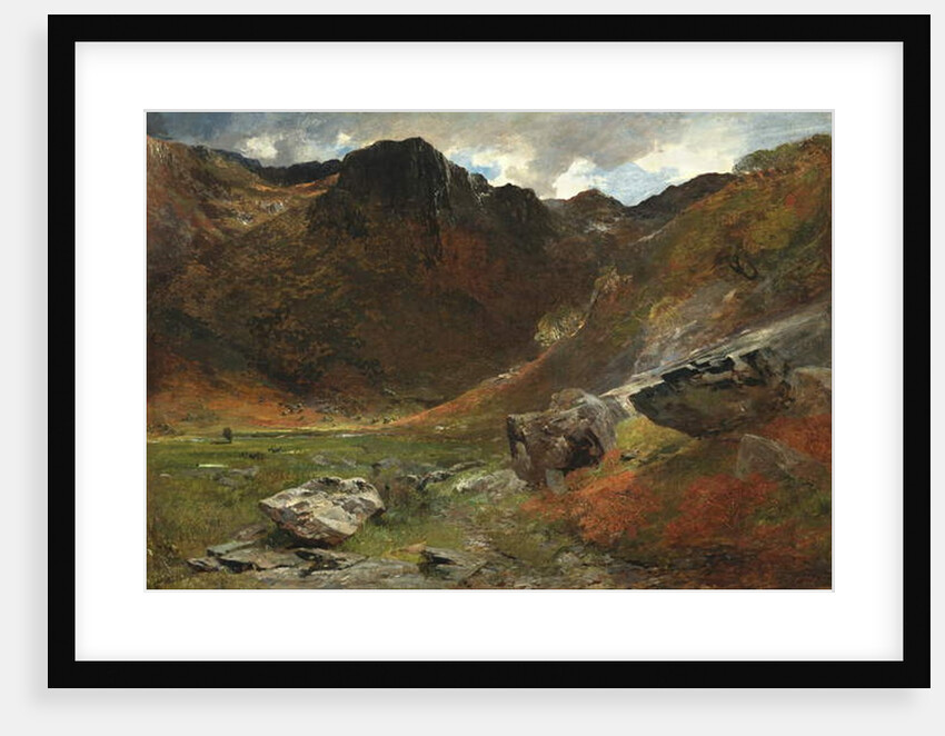 A Marshy Glen from Nature by Alfred William Hunt