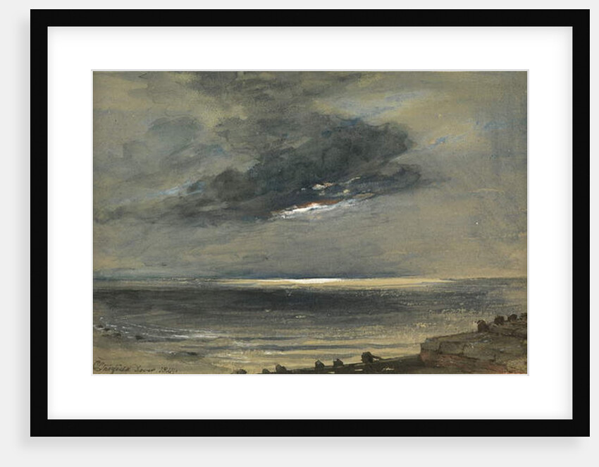 Dover, 1849 by William Clarkson Stanfield