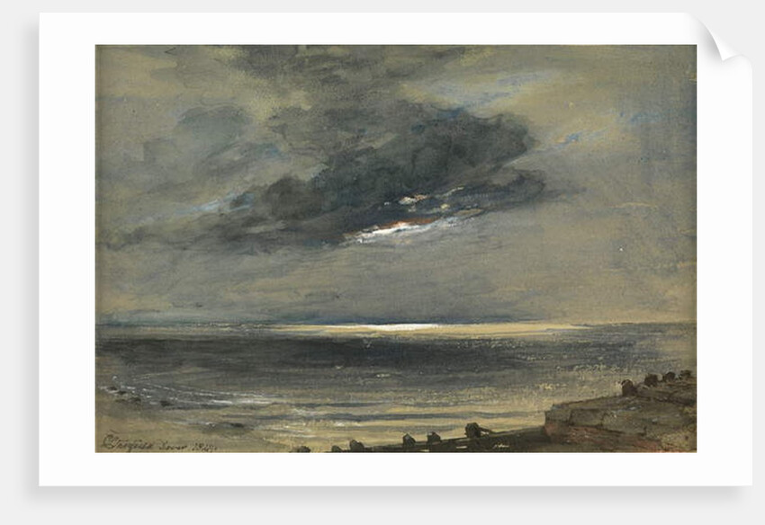 Dover, 1849 by William Clarkson Stanfield