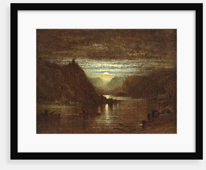Lahneck on the Rhine by George F. Teniswood