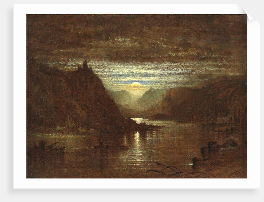 Lahneck on the Rhine by George F. Teniswood