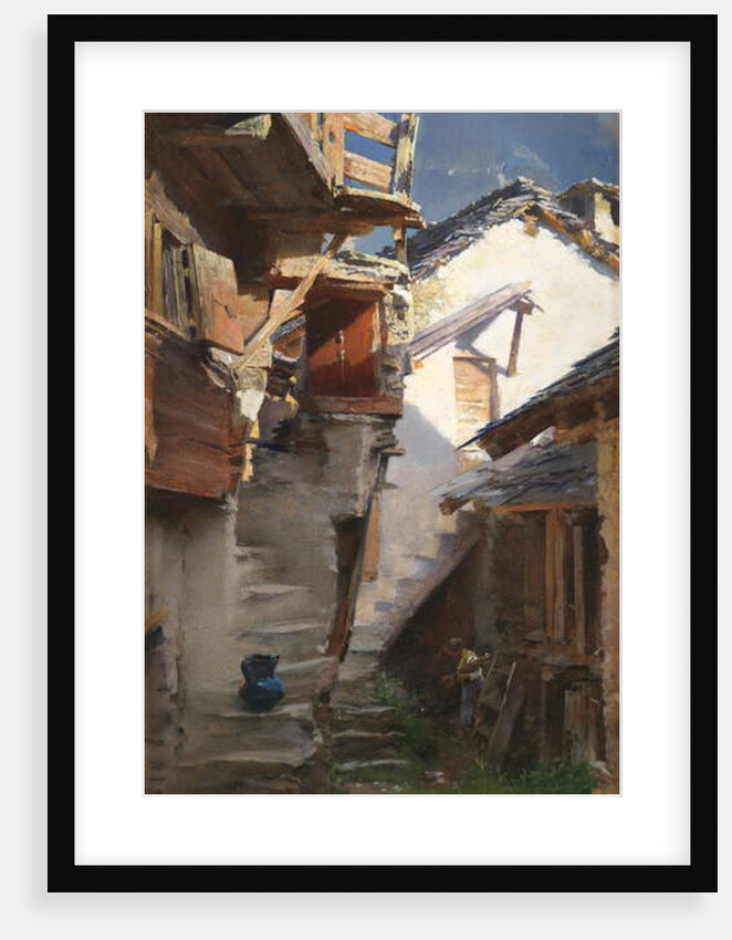 In the Rhone Valley, 1896 by Henry Woods