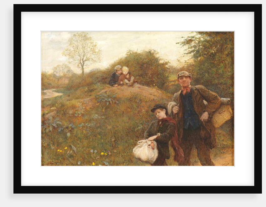 Moving On, 1891 by Hubert von Herkomer