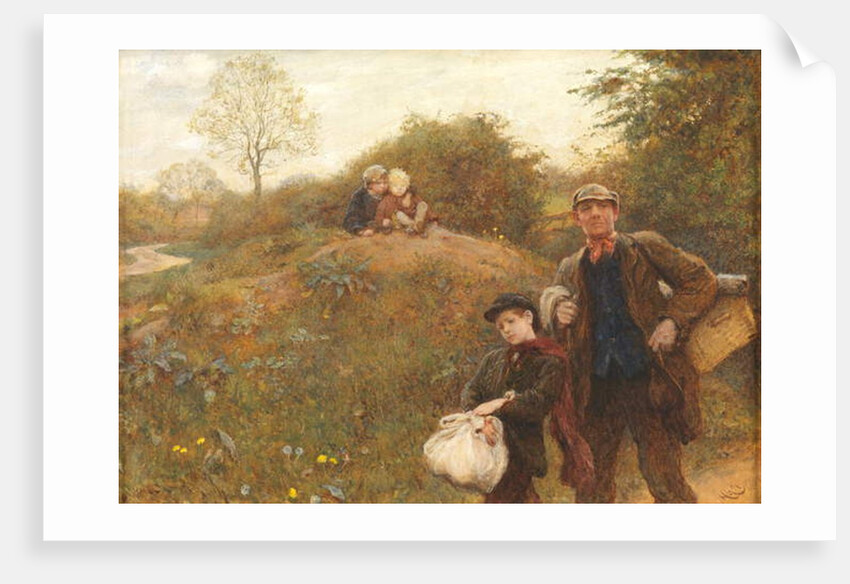 Moving On, 1891 by Hubert von Herkomer